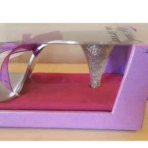 New High Heel Cake Server Wild Eye Removable Magnetic Heel (Silver) WEDDING